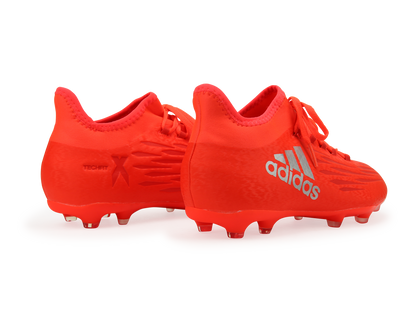 adidas Kids X 16.1 FG/AG Solar Red/Metallic Silver