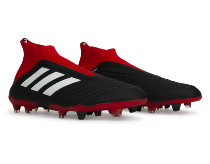 adidas Men's Predator 18+ FG Core Black/White