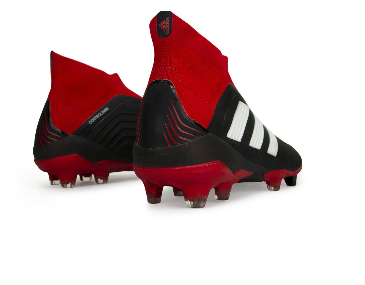 adidas Men's Predator 18+ FG Core Black/White