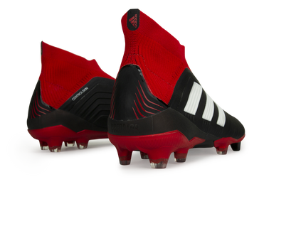 adidas Men's Predator 18+ FG Core Black/White