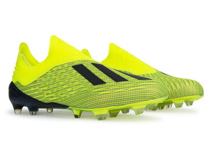 adidas Men's X 18+ Solar Yellow/Core Black/White