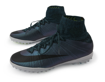 Nike Men's MercurialX Proximo Turf Soccer Shoes Squadorn Blue/Black/Volt