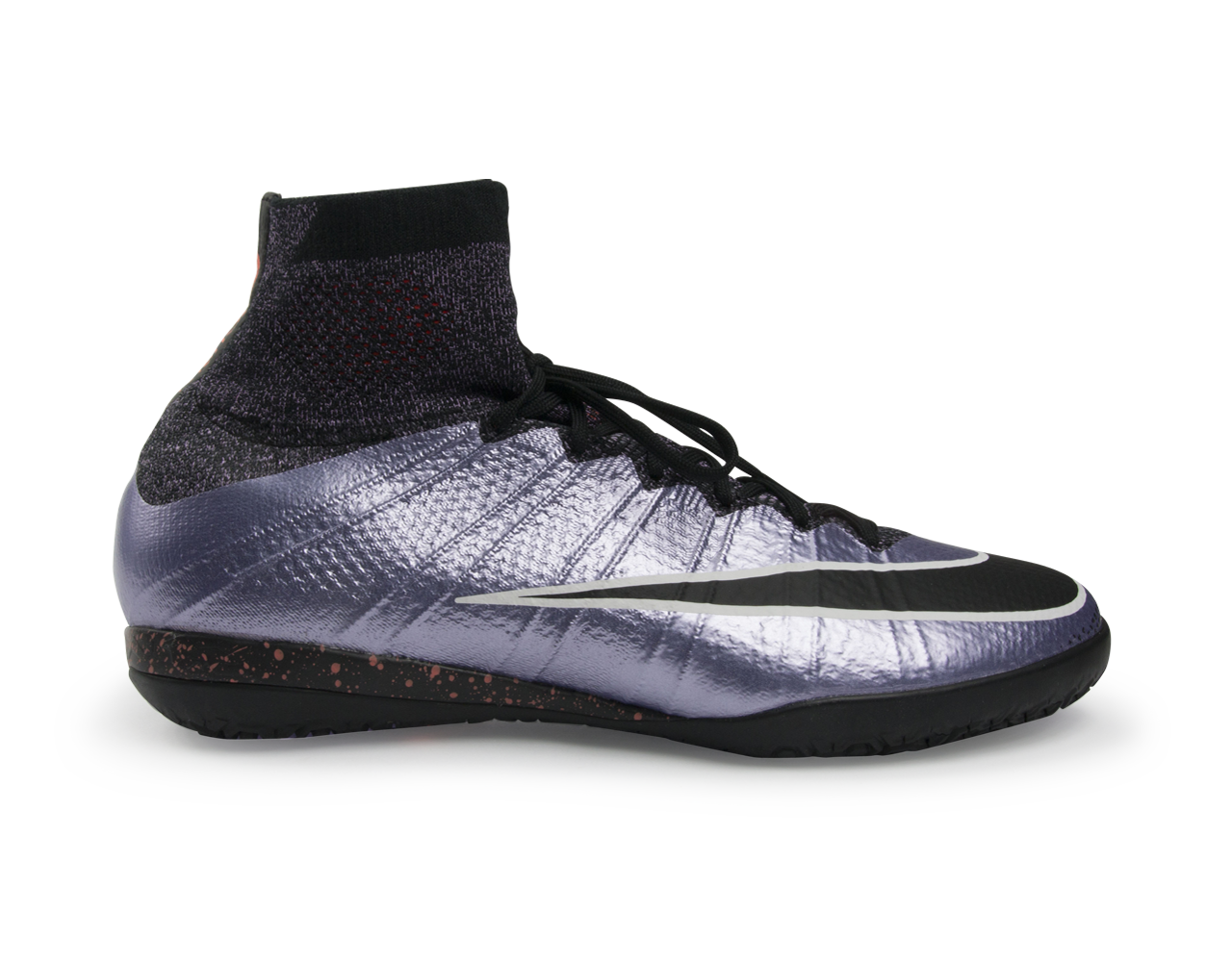 Nike Men's MercurialX Proximo Indoor Soccer Shoes Urban Lilac/Bright Mango/Black