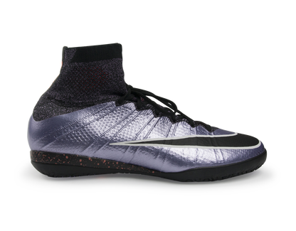 Nike Men's MercurialX Proximo Indoor Soccer Shoes Urban Lilac/Bright Mango/Black