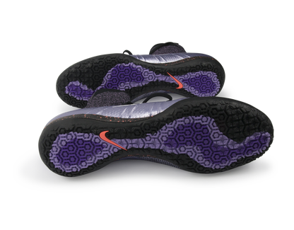 Nike Men's MercurialX Proximo Indoor Soccer Shoes Urban Lilac/Bright Mango/Black
