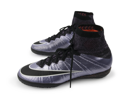 Nike Men's MercurialX Proximo Indoor Soccer Shoes Urban Lilac/Bright Mango/Black