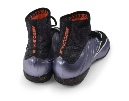 Nike Men's MercurialX Proximo Indoor Soccer Shoes Urban Lilac/Bright Mango/Black