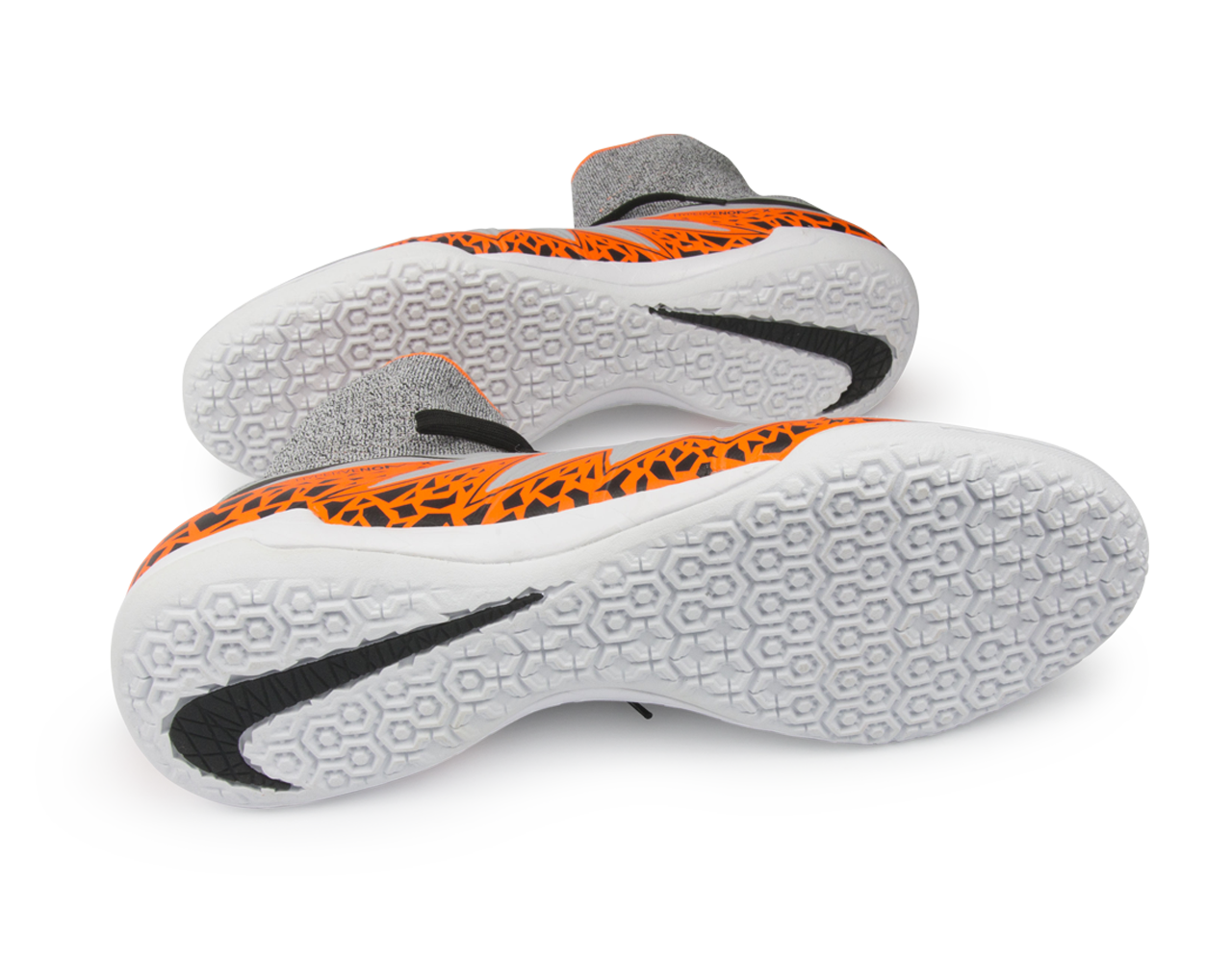 Nike Men's Hypervenom Proximo Indoor Soccer Shoes Wolf Grey/Total Orange/Black