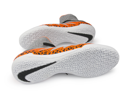 Nike Men's Hypervenom Proximo Indoor Soccer Shoes Wolf Grey/Total Orange/Black