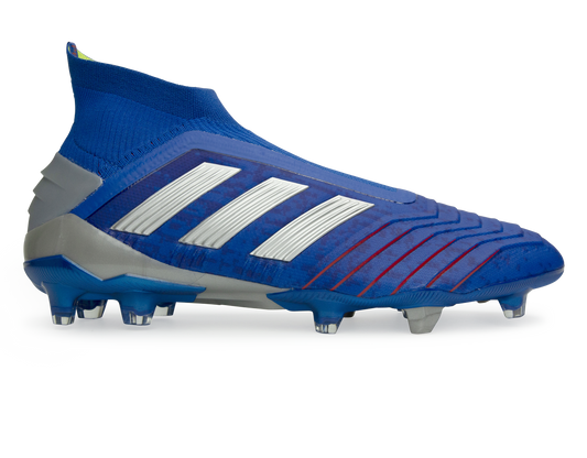 adidas Men's Predator 19+ FG Bold Blue/Silver