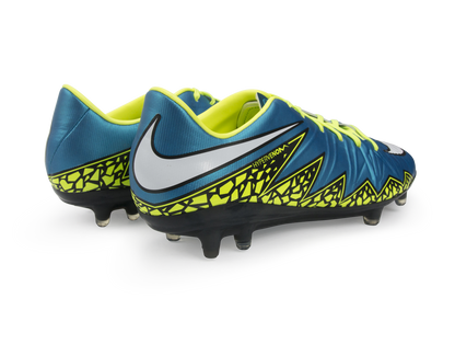 Nike Women's Hypervenom Phatal II FG Blue Lagoon/Volt/Black