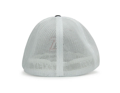 Azteca Soccer Mesh Cap Black/White