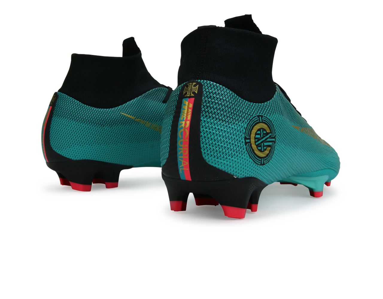 Nike Men's Mercurial CR7 Superfly 6 Pro FG Clear Jade/Hyper Turquoise