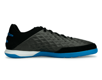 Nike Men's Tiempo Legend 8 Academy Indoor Soccer Shoes Black/Blue Hero