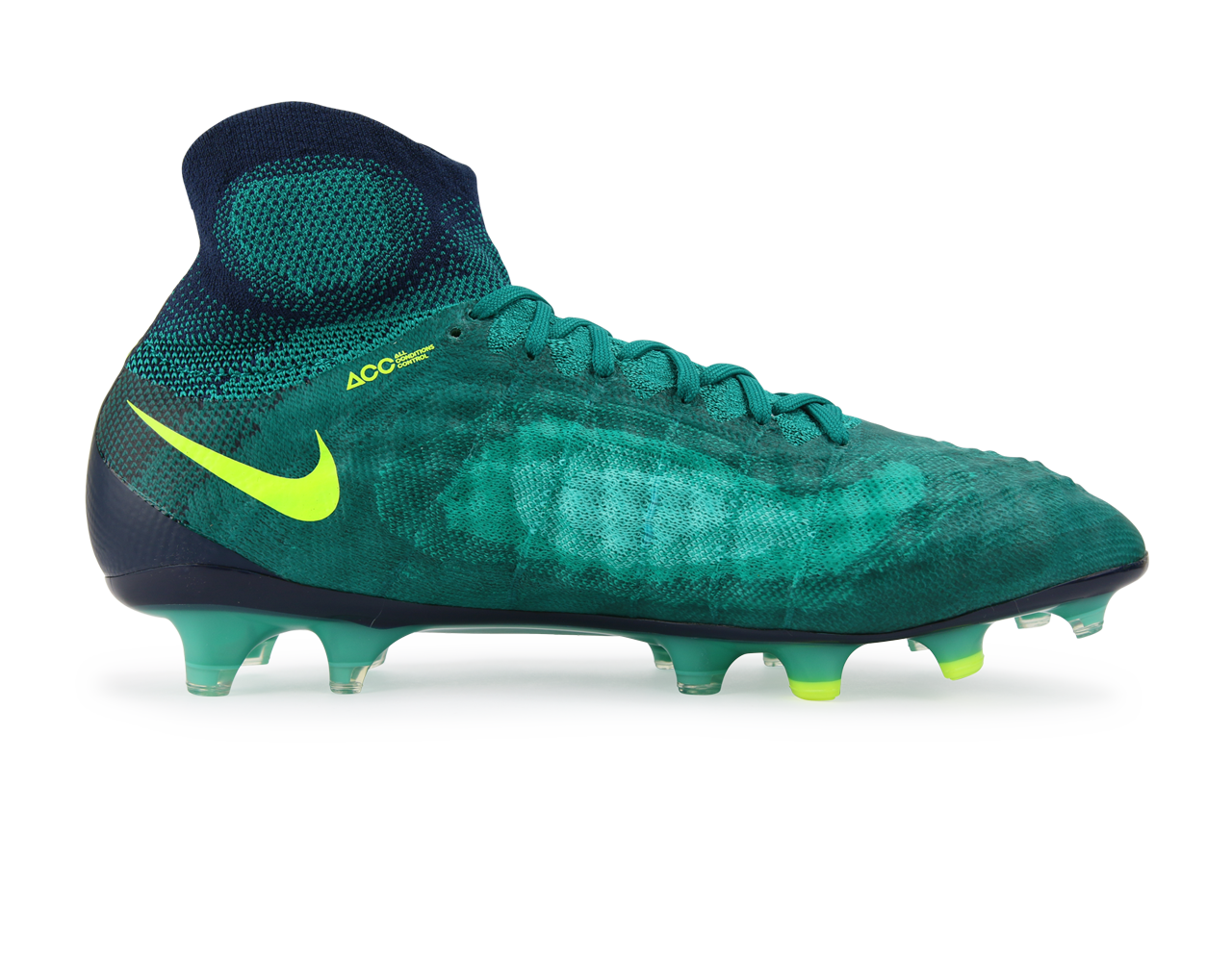 Nike Men's Magista Obra II FG Rio Teal/Volt/Obsidian/Clear Jade