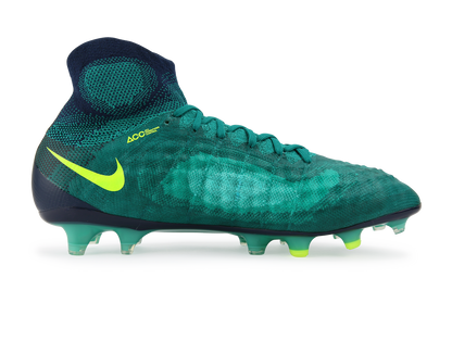 Nike Men's Magista Obra II FG Rio Teal/Volt/Obsidian/Clear Jade