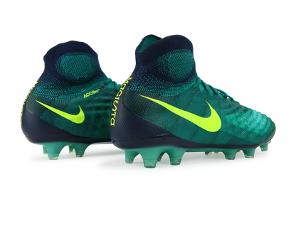 Nike Men's Magista Obra II FG Rio Teal/Volt/Obsidian/Clear Jade