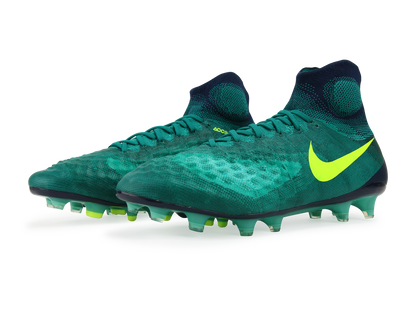 Nike Men's Magista Obra II FG Rio Teal/Volt/Obsidian/Clear Jade
