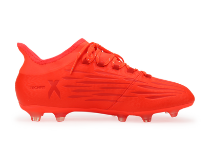 adidas Men's X 16.2 FG/AG Solar Red/Metalic Silver
