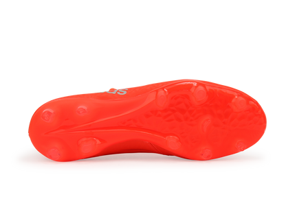 adidas Men's X 16.2 FG/AG Solar Red/Metalic Silver