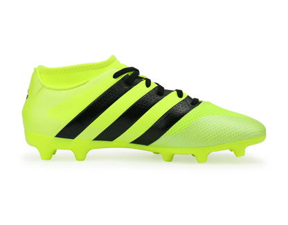 adidas Men's ACE 16.3 Primemesh FG/AG Solar Yellow/Core Black/Silver Metallic