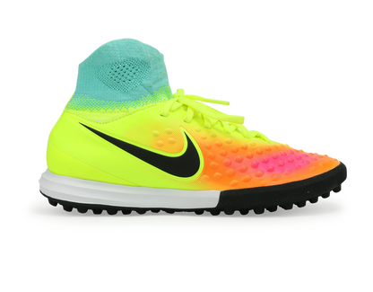 Nike Kids MagistaX Proximo Turf Soccer Shoes Volt/Black/Total Orange