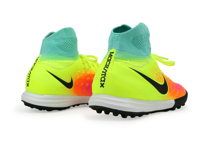 Nike Kids MagistaX Proximo Turf Soccer Shoes Volt/Black/Total Orange