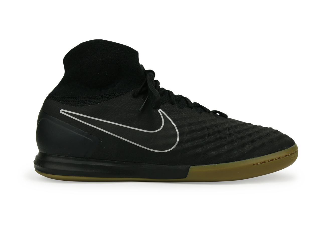 Nike Men's MagistaX Proximo II Indoor Soccer Shoes Black/Gum Light Brown