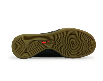 Nike Men's MagistaX Proximo II Indoor Soccer Shoes Black/Gum Light Brown