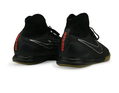 Nike Men's MagistaX Proximo II Indoor Soccer Shoes Black/Gum Light Brown