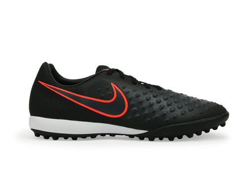 Nike Men's MagistaX Onda II Turf Soccer Shoes Black/Total Crimson