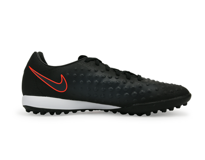 Nike Men's MagistaX Onda II Turf Soccer Shoes Black/Total Crimson
