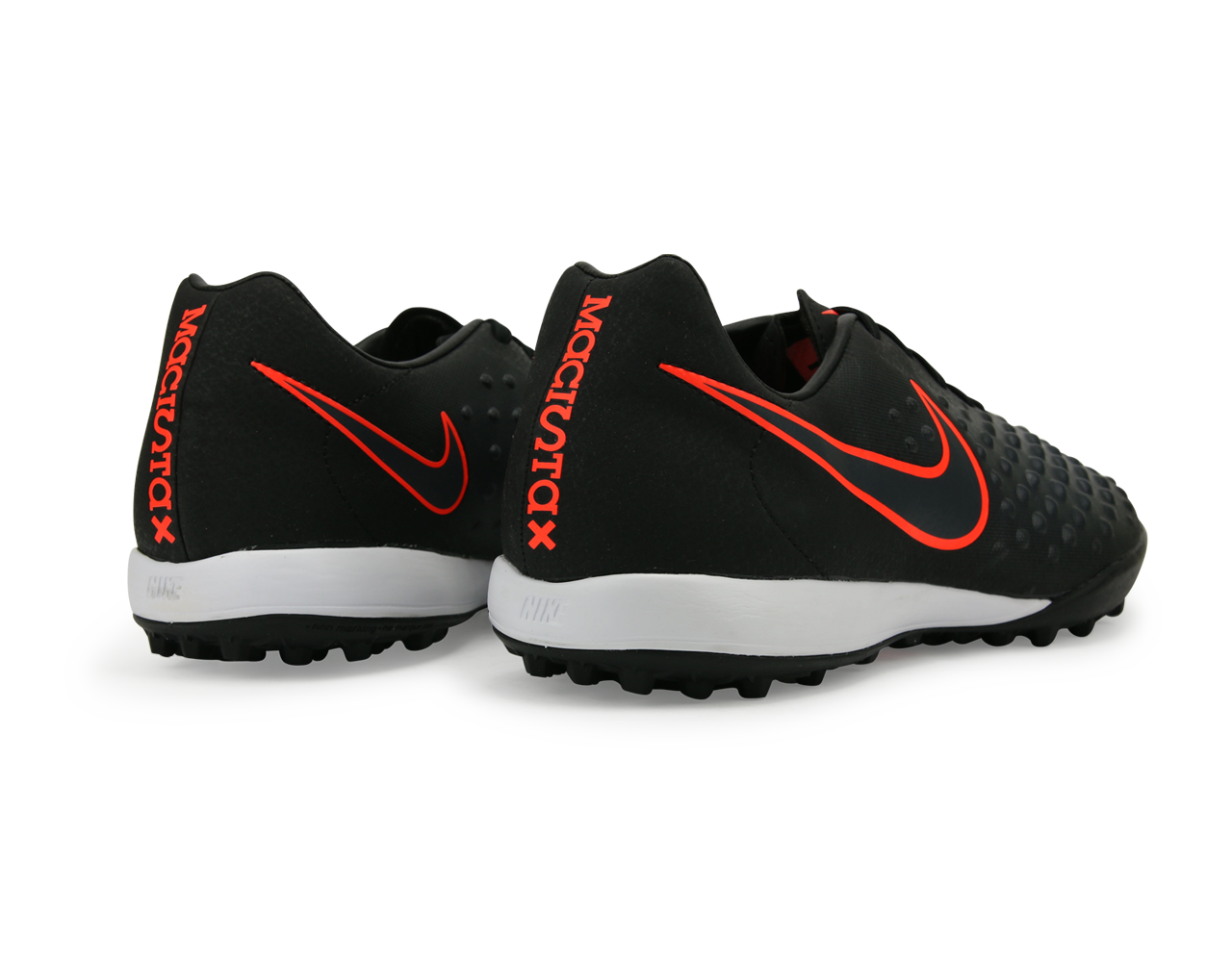 Nike Men's MagistaX Onda II Turf Soccer Shoes Black/Total Crimson