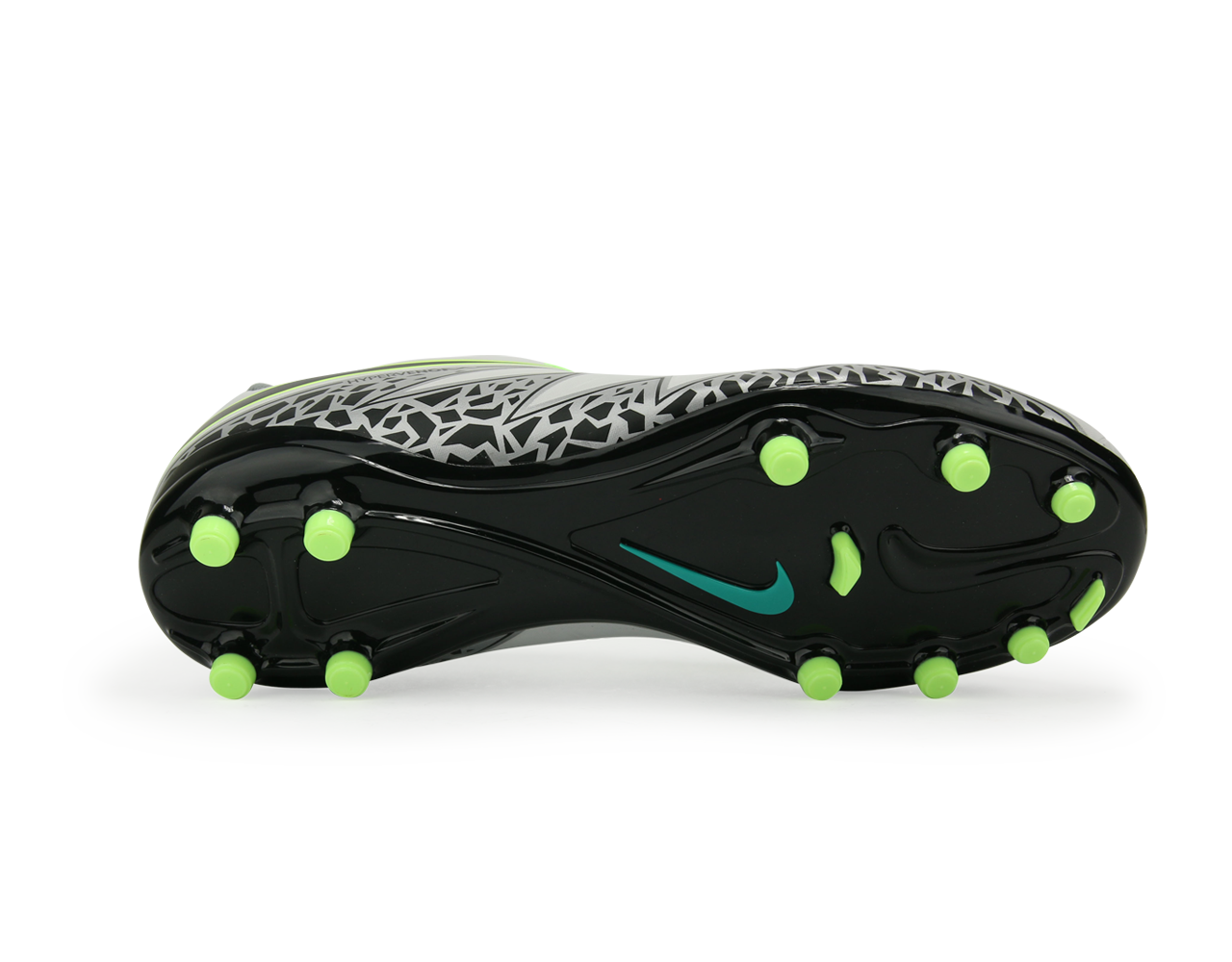 Nike Kids Hypervenom Phelon II FG Pure Platinum/Black/Ghost Green