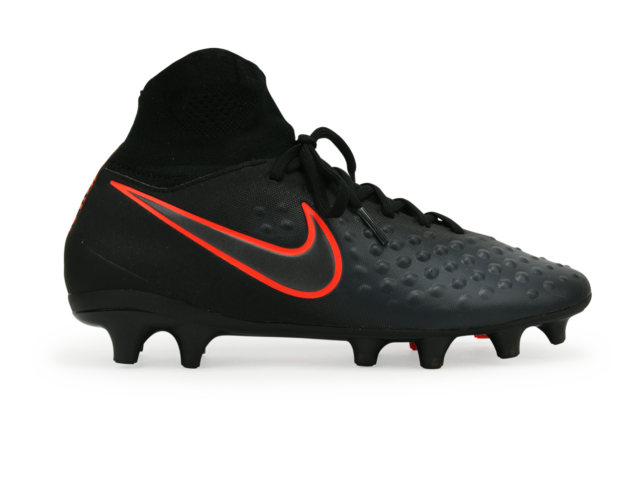 Nike Kids Magista Obra II FG Black/Total Crimson