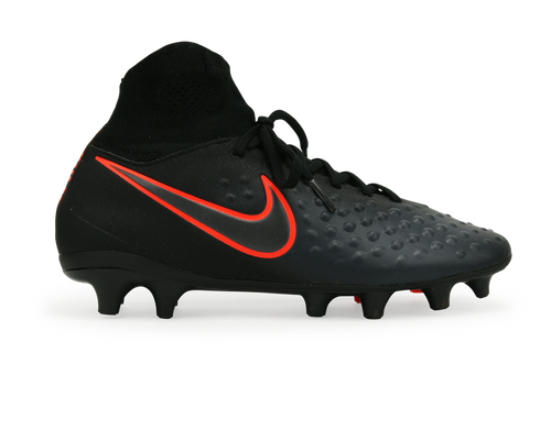 Nike Kids Magista Obra II FG Black/Total Crimson