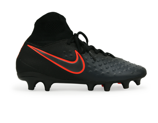 Nike Kids Magista Obra II FG Black/Total Crimson