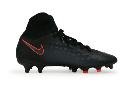 Nike Kids Magista Obra II FG Black/Total Crimson