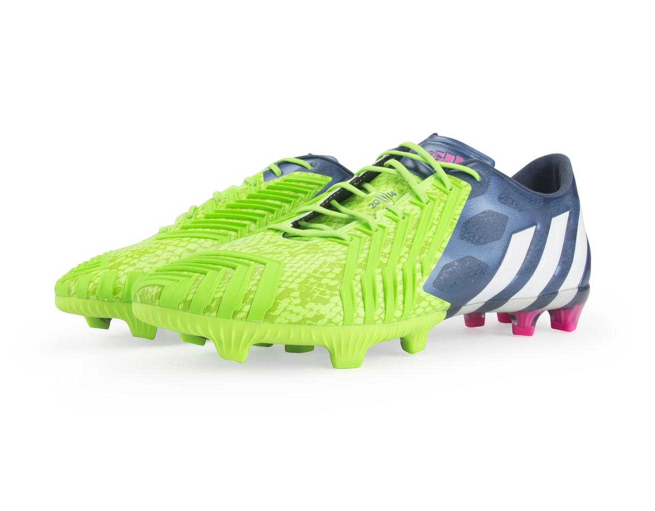 adidas Men's Predator Instinct FG Rich Blue/Running White/Neon Green