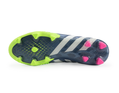 adidas Men's Predator Instinct FG Rich Blue/Running White/Neon Green