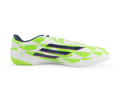 adidas Men's F10 Indoor Soccer Shoes White