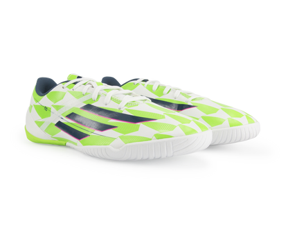adidas Men's F10 Indoor Soccer Shoes White