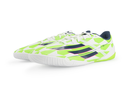 adidas Men's F10 Indoor Soccer Shoes White