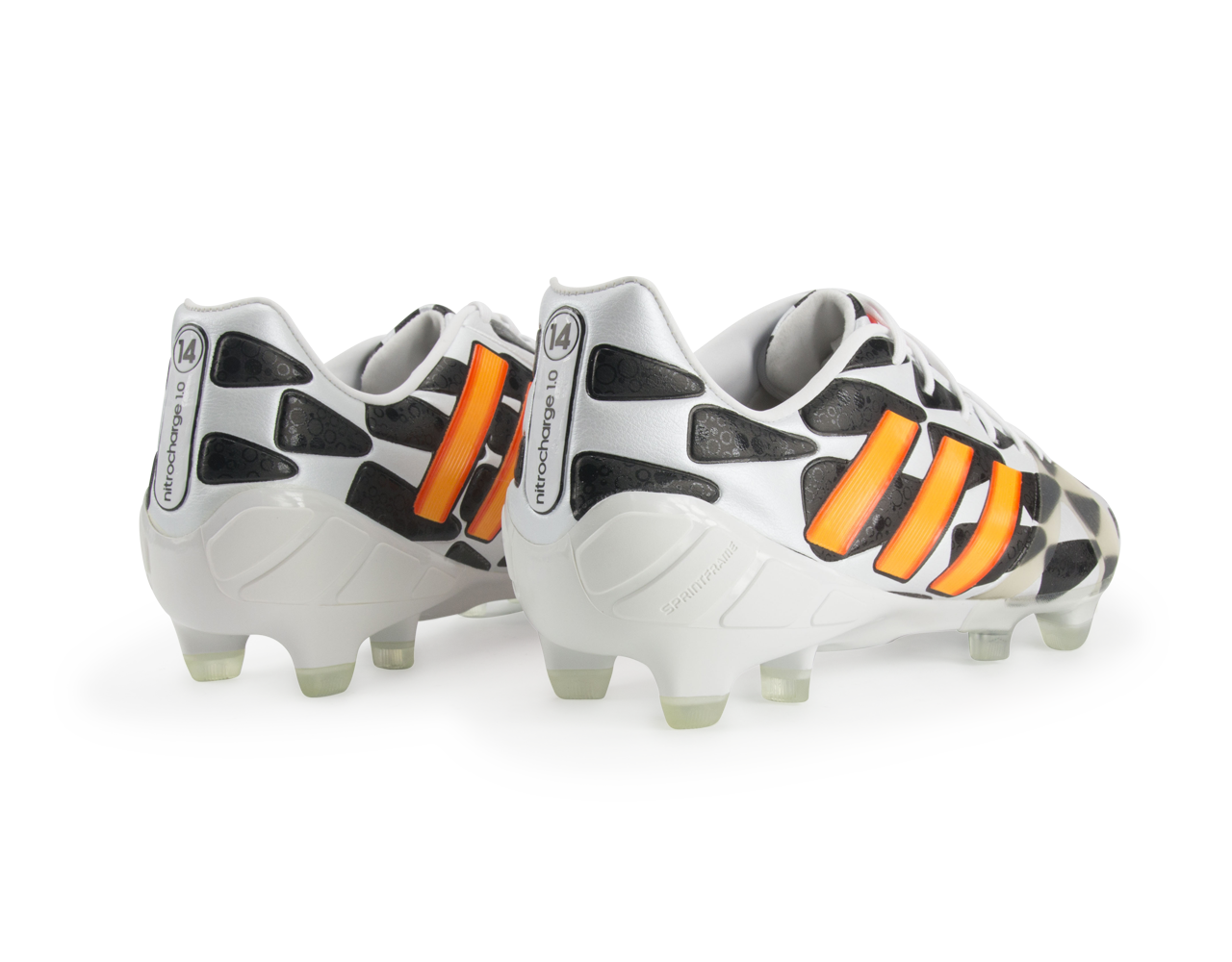 adidas Men's Nitrocharge 1.0 TRX FG (Battle Pack) Black/Running White