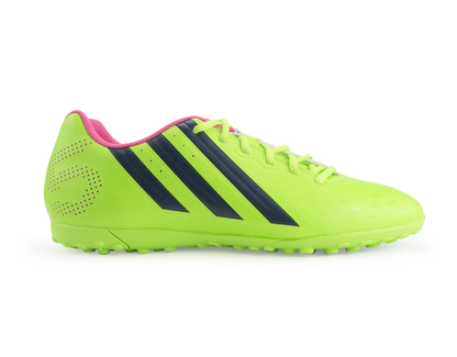 adidas Men's Freefootball X-ite Indoor Soccer Shoes  Neon Green/Rich Blue