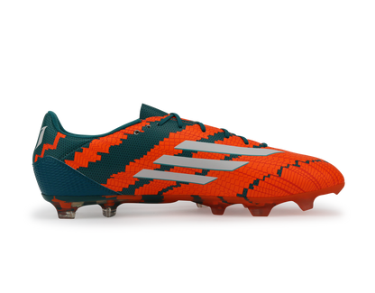 adidas Men's Messi 10.2 FG Power Teal/White/Solar Orange