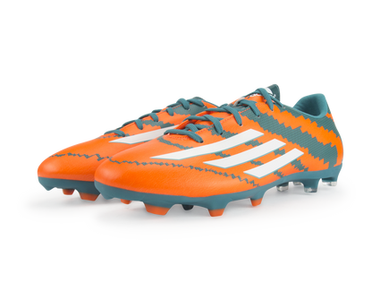 adidas Men's Messi 10.3 FG Power Teal/White/Solar Orange
