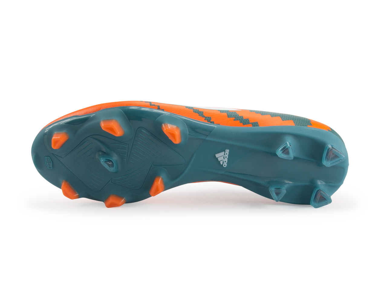 adidas Men's Messi 10.3 FG Power Teal/White/Solar Orange
