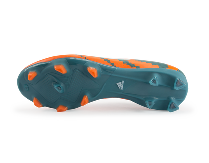 adidas Men's Messi 10.3 FG Power Teal/White/Solar Orange