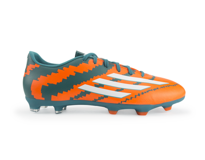 adidas Men's Messi 10.3 FG Power Teal/White/Solar Orange